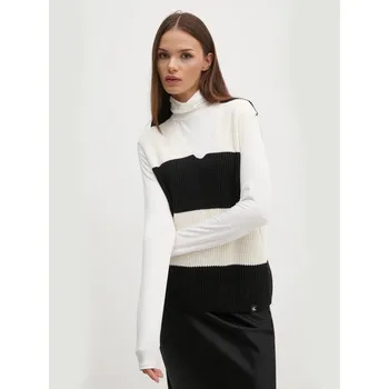 Dámská vesta Calvin Klein dámská černobílá vesta 20008389-8720639303915