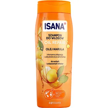 Šampon ISANA OIL REPAIR SHAMPOO MARULOVÝ OLEJ ŠAMPON PRO SUCHÉ A POŠKOZENÉ VLASY