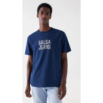 Salsa Jeans pánské tmavě modré tričko 20002003-2036021