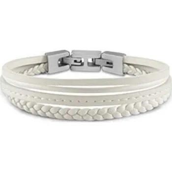 Náramek Guess pánský bílý náramek 10002711-1842142