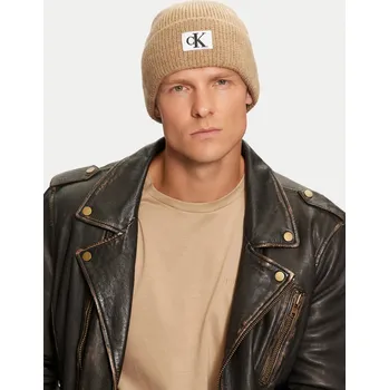 Čepice Calvin Klein pánská béžová čepice 10003562-2150949