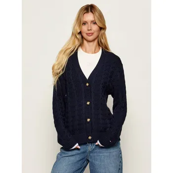 Dámský svetr Tommy Jeans dámský modrý svetr 20024262-8721222033769