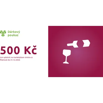 Dárkový potravinový koš Elektronický dárkový poukaz vinisto.cz v hodnotě 500 Kč