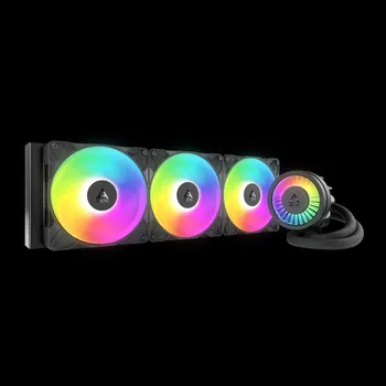 Vodní chlazení ARCTIC Liquid Freezer III Pro 420 A-RGB : All-in-One CPU Water Cooler with 420mm radiator and 3x P14