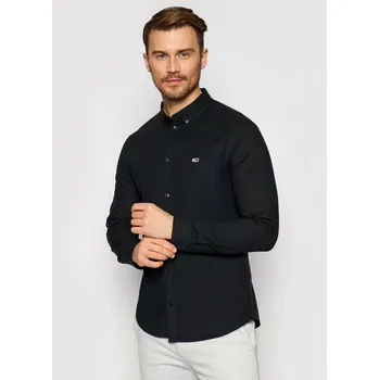 Pánská košile Tommy Jeans pánská černá košile 20004475-8721106472912