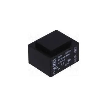 Transformátor Transformátor zalévaný 1,5VA 230VAC 6V 250mA PCB 70g