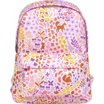 Dětský batoh A Little Lovely Company - malý dětský batůžek - květinová zahrada (1342)