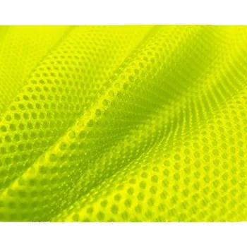 Galanterie 3D distanční síťovina, neonově žlutá, metráž, látky