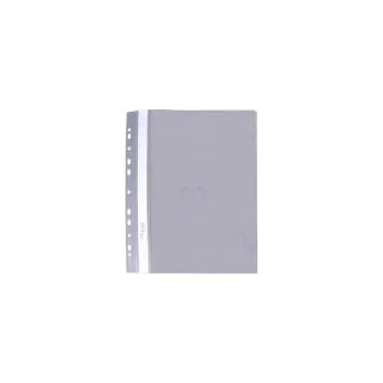 Rychlovazač s otvory A4 šedá Mat PVC