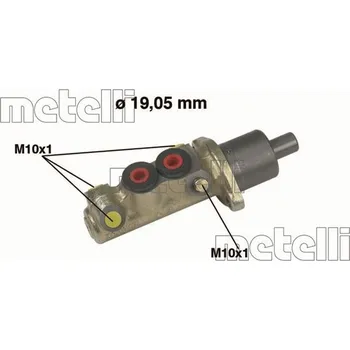 Brzdový válec Hlavní brzdový válec METELLI 05-0191
