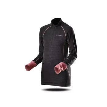 Dámská mikina Dámská mikina Trimm W CLINIC LADY velikost S grey melange/pinky