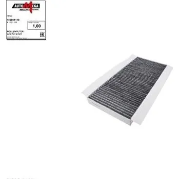 Klimatizace automobilu Filtr, vzduch v interiéru AUTOMEGA 180005110