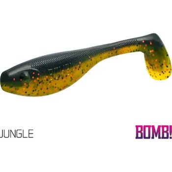 Umělá nástraha Delphin Gumová nástraha BOMB! Fatty 12cm Jungle 5ks