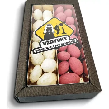 Čokoláda Sablio Mandle v čokoládě Vždycky pamatuj na svoje kamarády - 2x 80g