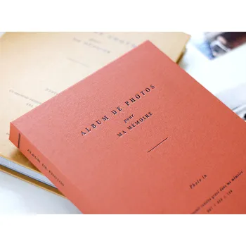 Fotoalbum Iconic retro fotoalbum 10x15, oranžové