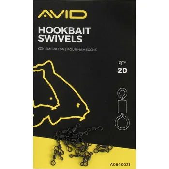 AVID Obratlík Hookbait Swivels 20ks