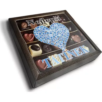 Cukrovinka Sablio Pralinky Nejlepší tatínek - 20 ks pralinek