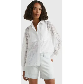 Dámská halenka Tommy Hilfiger dámská bílá halenka 20018406-8720643696423