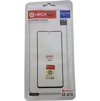 Sklo displeje Sklo LCD + OCA lepidlo SAMSUNG A70 G + OCA PRO