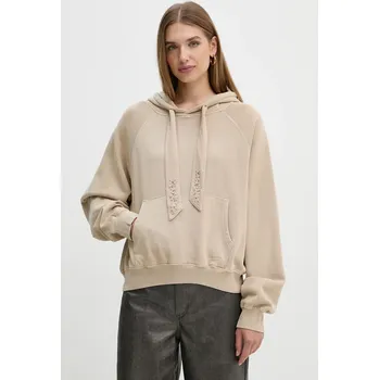 Dámská mikina Pepe Jeans dámská béžová mikina FALISTA 20014591-8445866859324