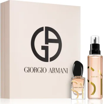 Dámský parfém Armani Sì Armani Sì parfémovaná voda 30 ml + Armani Sì parfémovaná voda – náhradní náplň 100 ml