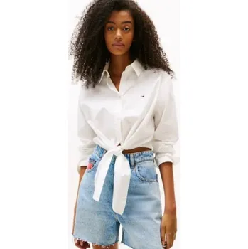 Dámská košile Tommy Jeans dámská bílá košile 20023942-8721186980277