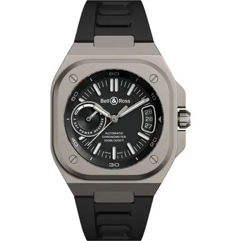 Hodinky Bell &amp; Ross BR-X5 Black Titanium BRX5R-BL-TI/SRB