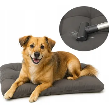 Pelíšek pro psa Pelíšek pro psy potah polštář BASIC 70x50 MIKROVLÁKNO grafit