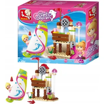 ostatní stavebnice Stavebnice Sluban Girls Dream Pláž – Stanoviště plavčíků