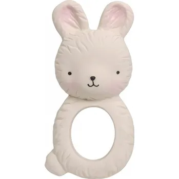 Hračka pro kojence A Little Lovely Company - kousátko z kaučuku - králíček (1116)