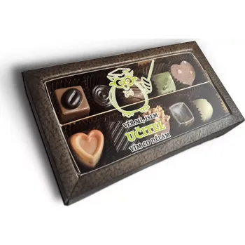 Bonboniéra Sablio Pralinky Věř mi, jsem učitel vím co dělám - 10 ks pralinek