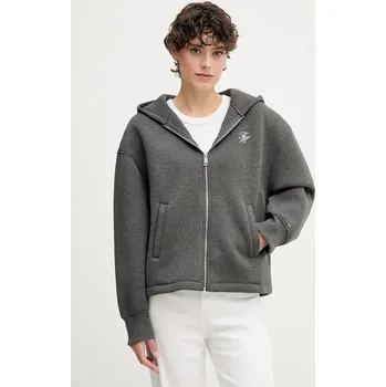 Dámská mikina Mikina Tommy Hilfiger WW0WW46815 šedá 09X, vel. XS
