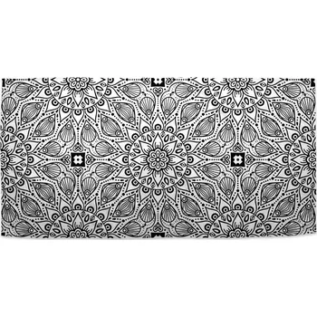 Ručník Sablio Ručník Bílé mehendi - 70x140 cm