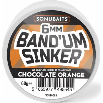 Boilies Sonubaits Dumbells Band'Um Sinkers Chocolate Orange 60g 6mm