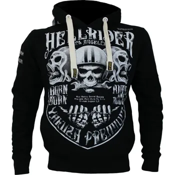 Pánská mikina Pánská mikina Yakuza Premium s kapucí 3822 black velikost: L