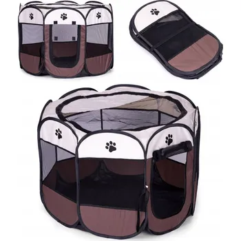 Pelíšek pro psa Velká látková ohrádka kotec pelíšek pro psa kočku Petsi