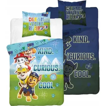 Povlečení Sada povlečení Detexpol 140 x 200 cm zelená