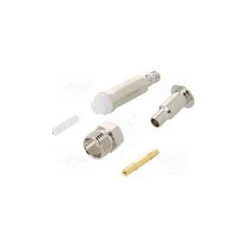 Elektrická zásuvka Zástrčka FME zásuvka přímý krimpovací na kabel 50Ω