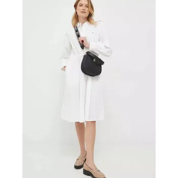 Dámské šaty Tommy Hilfiger dámské bílé košilové šaty 20018693-1937237