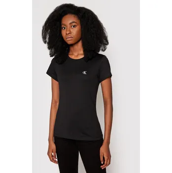 Dámské tričko Calvin Klein dámské černé tričko Embroidery 20008193-8719852232126