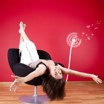 samolepka Sablio Samolepka na zeď: Pampeliška - 69x120 cm