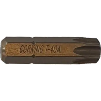 Bit Bit šroubovací Corking T25 25mm A2 balení 10ks 25T40A