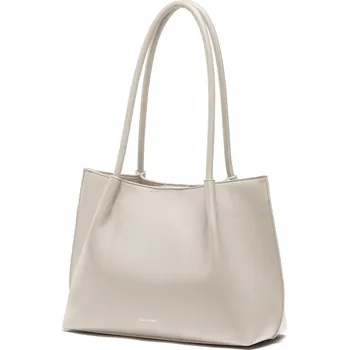 Kabelka PUCCINI shopper kabelka eko kůže béžová