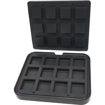 Vaflovač Maxima Forma na tartaletky - čtvercová - 72/62 mm - 12 kusů