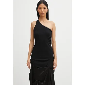 Top Rick Owens Lilies One Shoulder Tank, S, černá, 99X
