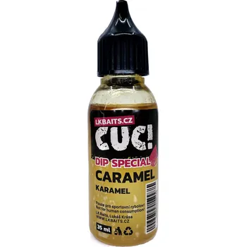 LK Baits Dip CUC! Speciál Karamel 35ml