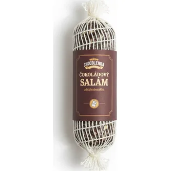 Čokoláda Chocolenka Čokoládový salám Švestka & Skořice (Tmavá čokoláda)