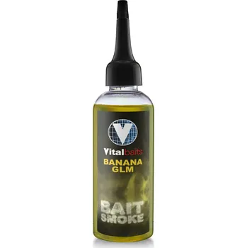 Návnadové aroma Vitalbaits Booster Bait Smoke Banana GLM 100ml