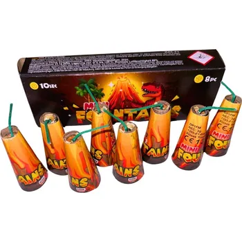 Zábavní pyrotechnika Dětská pyrotechnika MINI FONTÁNY 8ks