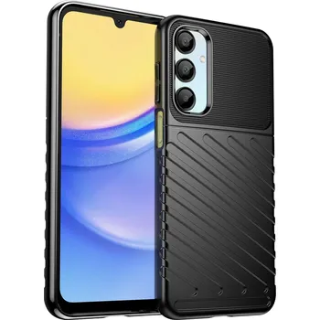 Pouzdro na mobilní telefon Pouzdro Thunder Case pro Samsung Galaxy A56 5G / A36 5G černé